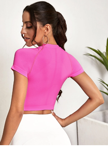 Croptop Fucsia