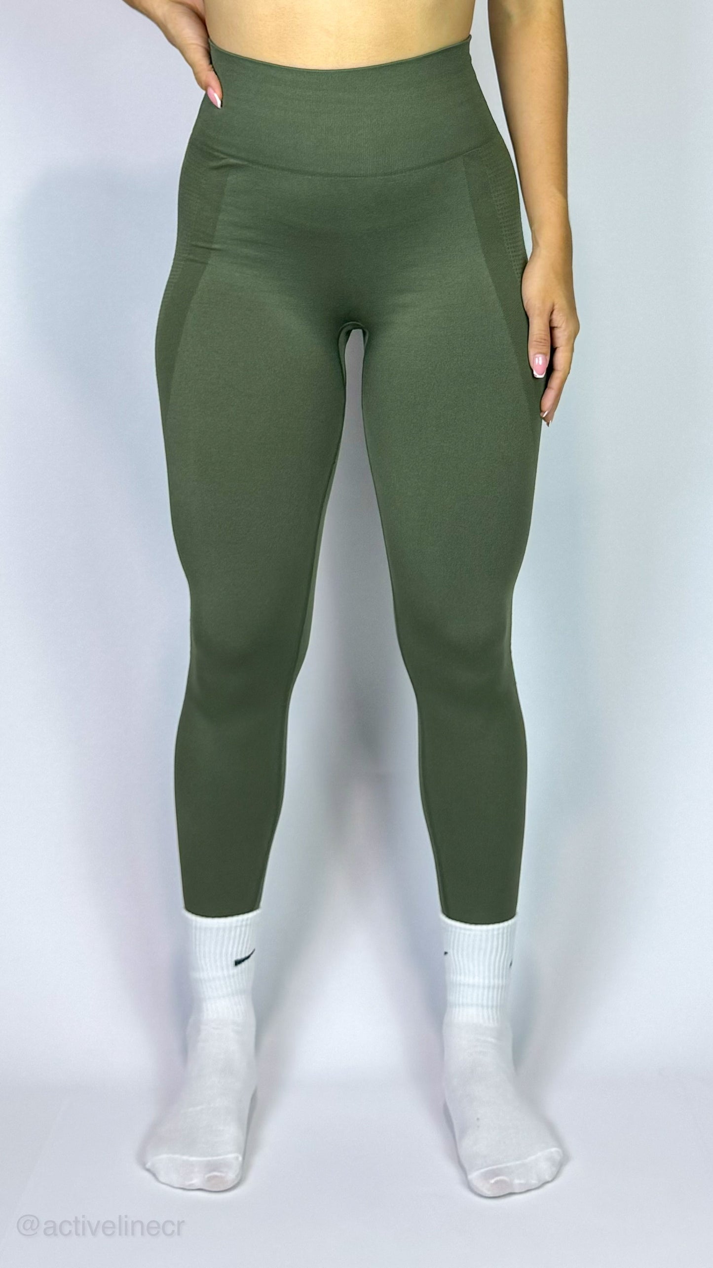 Legging Deportivo Verde Militar