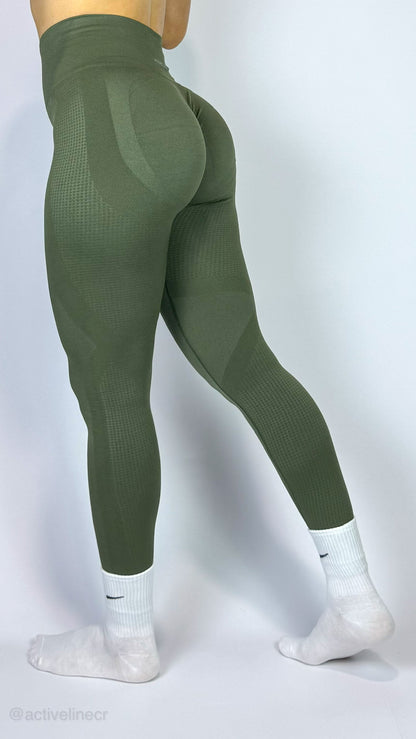 Legging Deportivo Verde Militar