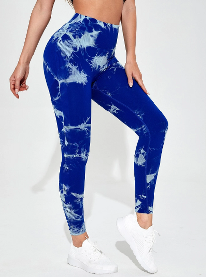 Legging Marble Azul Real